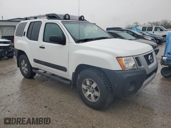 2012 Nissan Xterra X with VIN 5N1AN0NW3CC505208, listed as a Copart auction lot 51443665 with 148,157 mi miles and Salvage Title. Bid and sale history available at carsss.com. Image 4.