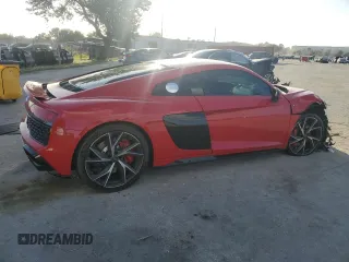 2023 Audi R8 performance quattro z VIN WUACEAFX6P7902424, wystawiony jako Copart lot #81065204 z przebiegiem 6 222 mil mil oraz Szkoda całkowita • Salvage title. Historia ofert i sprzedaży dostępna na DreamBid. Obrazek 3.