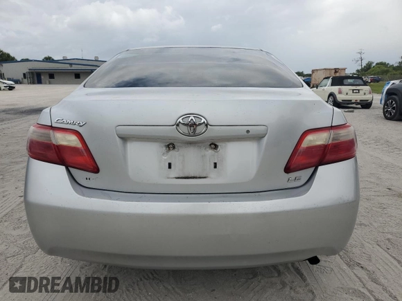 2007 Toyota Camry CE with VIN 4T1BE46K47U143011, listed as a Copart auction lot 55408485 with 184,901 mi miles and Clean Title. Bid and sale history available at carsss.com. Image 6.