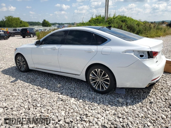 2015 Hyundai Genesis 3.8L with VIN KMHGN4JE7FU015514, listed as a Copart auction lot 62719774 with 46,202 mi miles and Clean Title. Bid and sale history available at carsss.com. Image 2.