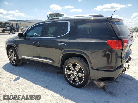 2017 GMC Acadia Denali with VIN 1GKKNPLS7HZ227391, listed as a Copart auction lot 50904195 with 64,107 mi miles and Salvage title. Bid and sale history available at DreamBid. Image 2.
