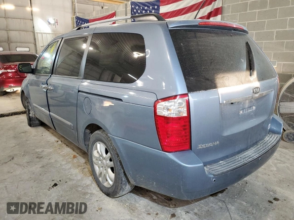 2010 Kia Sedona EX with VIN KNDMH4C34A6335333, listed as a Copart auction lot 45942243 with 358,814 mi miles and Non Repairable. Bid and sale history available at DreamBid. Image 3.