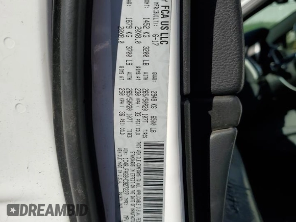 2017 Jeep Grand Cherokee Altitude with VIN 1C4RJFAG8HC927227, listed as a Copart auction lot 54657785 with 175,975 mi miles and Clean title. Bid and sale history available at DreamBid. Image 13.
