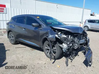 2022 Nissan Murano S with VIN 5N1AZ2AJ0NC128253, listed as a IAAI auction lot 41802874 with 39,114 mi miles and . Bid and sale history available at DreamBid. Image 1.