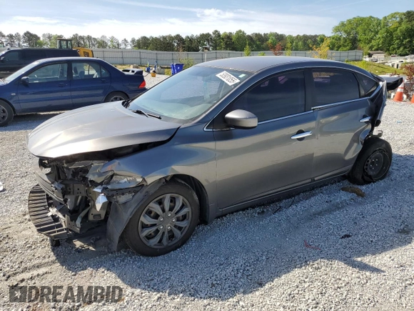 2017 Nissan Sentra SV with VIN 3N1AB7AP4HY209992, listed as a Copart auction lot 53931055 with 78,752 mi miles and Salvage Title. Bid and sale history available at DreamBid. Image 1.