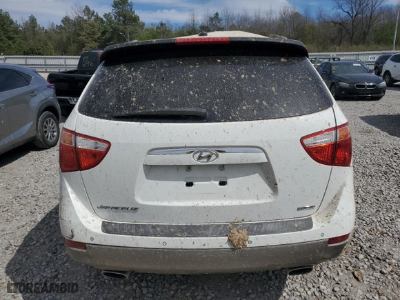 2012 Hyundai Veracruz Limited with VIN KM8NU4CC6CU194033, listed as a Copart auction lot 49903075 with 0 mi miles and Salvage Title. Bid and sale history available at carsss.com. Image 6.