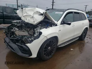 2021 Mercedes-Benz GLS with VIN 4JGFF8KE1MA286260, listed as a Copart auction lot 67636973 with 0 mi miles. Bid and sale history available at carsss.com. Image 1.