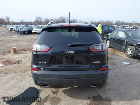 2021 Jeep Cherokee Latitude Lux with VIN 1C4PJMMX1MD216254, listed as a IAAI auction lot 41947214 with 35,445 mi miles and . Bid and sale history available at DreamBid. Image 16.