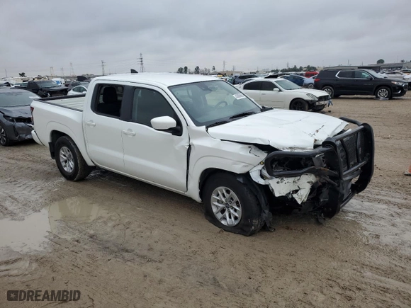 2024 Nissan Frontier SV with VIN 1N6ED1EJ8RN642206, listed as a Copart auction lot 43000665 with 5,680 mi miles and Salvage Title. Bid and sale history available at carsss.com. Image 4.
