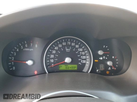 2008 Kia Sedona EX with VIN KNDMB233886214336, listed as a Copart auction lot 81980824 with 166,499 mi miles and Salvage Title. Bid and sale history available at carsss.com. Image 9.