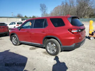 2024 Honda Pilot EX-L 7 Passenger with VIN 5FNYG1H56RB025469, listed as a Copart auction lot 85899674 with 13,877 mi miles and Salvage Title. Bid and sale history available at carsss.com. Image 2.