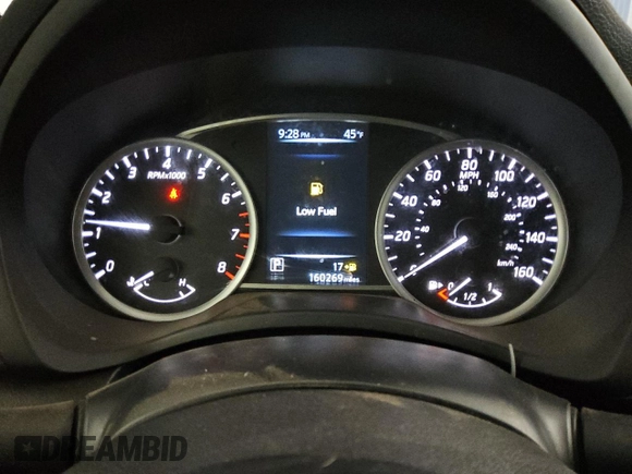 2017 Nissan Sentra SV with VIN 3N1AB7AP2HY395628, listed as a Copart auction lot 47554905 with 160,269 mi miles and Clean Title. Bid and sale history available at carsss.com. Image 9.