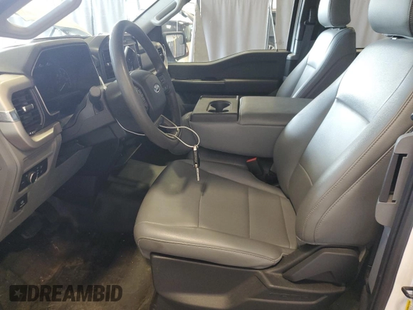 2021 Ford F-150 XL with VIN 1FTEX1CB4MKE66495, listed as a Copart auction lot 63427445 with 123,081 mi miles and Clean title. Bid and sale history available at DreamBid. Image 7.