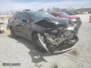 2020 Chevrolet Blazer LT with VIN 3GNKBHRS0LS692383, listed as a Copart auction lot 49887605 with 127,415 mi miles and Salvage Title. Bid and sale history available at carsss.com. Image 4.
