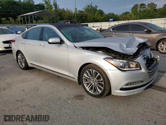2017 Genesis G80 3.8L с VIN KMHGN4JE3HU206494, выставлен на аукционе Copart как лот 56028425 с пробегом 172 864 миль миль и Списание • Salvage title. История ставок и продаж доступна на DreamBid. Изображение 4.