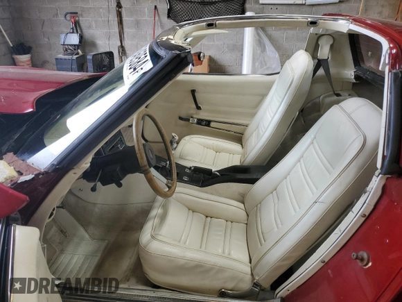 1977 Chevrolet Corvette with VIN 1Z37X7S438954, listed as a Copart auction lot 69469584 with 6,678 mi miles and Clean title. Bid and sale history available at DreamBid. Image 7.