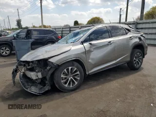 2022 Lexus RX 350 with VIN 2T2HZMAA9NC237828, listed as a Copart auction lot 53076165 with 24,029 mi miles and Salvage title. Bid and sale history available at DreamBid. Image 1.
