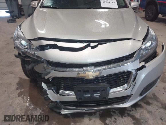 2016 Chevrolet Malibu LT with VIN 1G11C5SA1GF166848, listed as a IAAI auction lot 41941113 with 54,666 mi miles and . Bid and sale history available at carsss.com. Image 6.