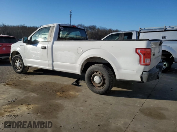 2016 Ford F-150 XL with VIN 1FTMF1C8XGKD21355, listed as a Copart auction lot 45011875 with 251,182 mi miles and Salvage Title. Bid and sale history available at carsss.com. Image 2.
