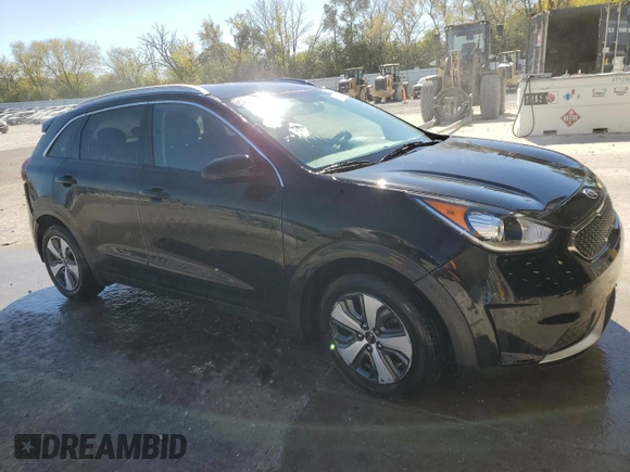 2017 Kia Niro LX with VIN KNDCB3LC5H5079162, listed as a Copart auction lot 75053594 with 96,596 mi miles and Non Repairable. Bid and sale history available at carsss.com. Image 4.