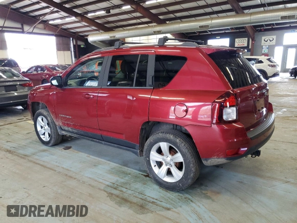 2015 Jeep Compass Sport with VIN 1C4NJCBB3FD118399, listed as a Copart auction lot 44059295 with 206,311 mi miles and Clean Title. Bid and sale history available at carsss.com. Image 2.