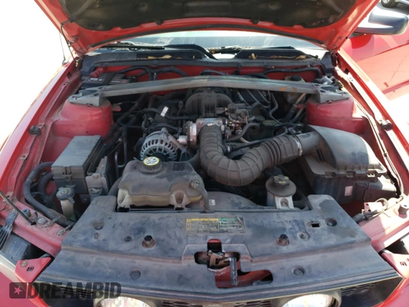 2008 Ford Mustang Deluxe with VIN 1ZVHT80N185145225, listed as a Copart auction lot 50381705 with 172,769 mi miles and Clean Title. Bid and sale history available at DreamBid. Image 11.