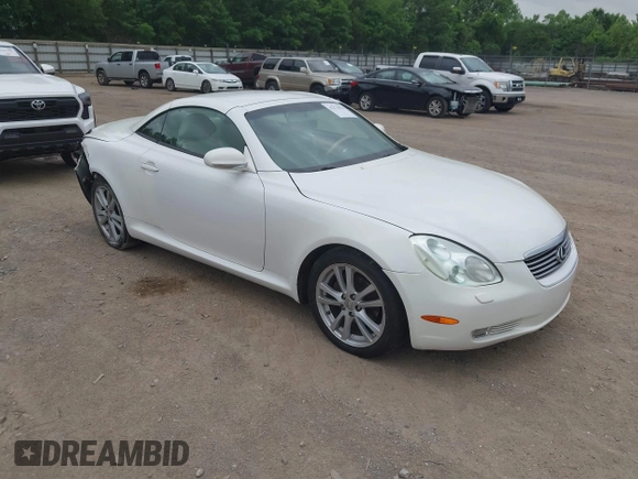 2002 Lexus SC 430 с VIN JTHFN48Y620016783, выставлен на аукционе IAAI как лот 42274474 с пробегом 143 621 миль миль и . История ставок и продаж доступна на DreamBid. Изображение 1.