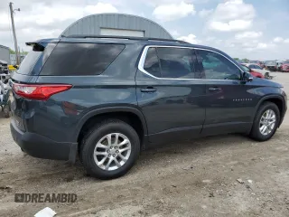 2019 Chevrolet Traverse LT Cloth with VIN 1GNERGKW5KJ194096, listed as a Copart auction lot 59904105 with 88,892 mi miles and Salvage title. Bid and sale history available at DreamBid. Image 3.