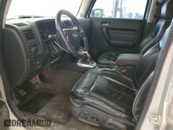 2006 Hummer H3 with VIN 5GTDN136468163620, listed as a Copart auction lot 52881665 with 170,942 mi miles and Salvage Title. Bid and sale history available at carsss.com. Image 7.