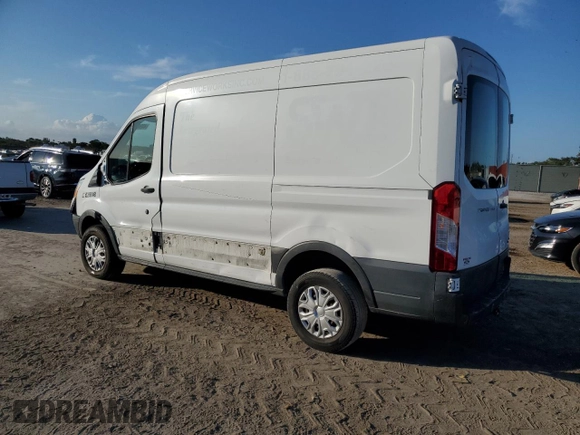 2015 Ford Transit Cargo with VIN 1FTNR1CM6FKA25420, listed as a Copart auction lot 43948105 with 82,221 mi miles and Salvage Title. Bid and sale history available at carsss.com. Image 2.