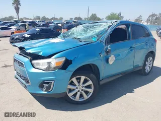 2014 Mitsubishi Outlander Sport ES with VIN 4A4AP3AU8EE029316, listed as a IAAI auction lot 41993585 with 159,688 mi miles. Bid and sale history available at carsss.com. Image 17.