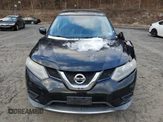 2016 Nissan Rogue SV with VIN KNMAT2MV6GP651437, listed as a Copart auction lot 41403585 with 189,693 mi miles and Salvage Title. Bid and sale history available at carsss.com. Image 5.