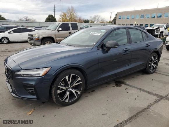 2024 Volvo S60 Plus Dark Theme with VIN 7JRL12TL9RG313243, listed as a Copart auction lot 79175154 with 3,797 mi miles and Clean Title. Bid and sale history available at carsss.com. Image 1.