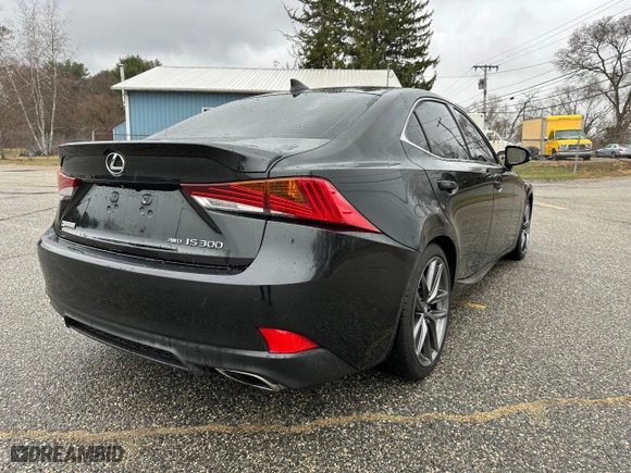 2019 Lexus IS with VIN JTHC81D22K5035098, listed as a Copart auction lot 52459935 with 165,348 mi miles and Clean Title. Bid and sale history available at carsss.com. Image 4.