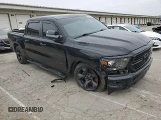 2019 Ram 1500 Big Horn/Lone Star with VIN 1C6SRFFT5KN731765, listed as a Copart auction lot 51946135 with 95,644 mi miles and Salvage Title. Bid and sale history available at carsss.com. Image 4.