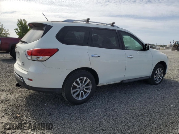 2013 Nissan Pathfinder SV with VIN 5N1AR2MM2DC612848, listed as a Copart auction lot 60896935 with 158,312 mi miles and Clean title. Bid and sale history available at DreamBid. Image 3.