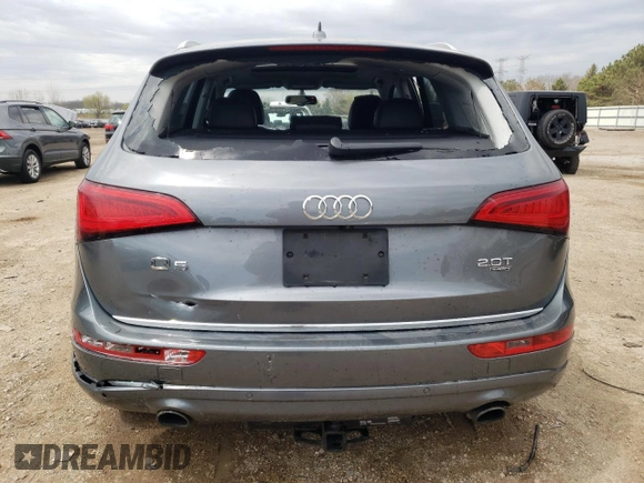 2015 Audi Q5 Premium Plus z VIN WA1LFAFP8FA050373, wystawiony jako Copart lot #52093005 z przebiegiem 170 930 mil mil oraz Szkody całkowita. Historia ofert i sprzedaży dostępna na DreamBid. Obrazek 6.