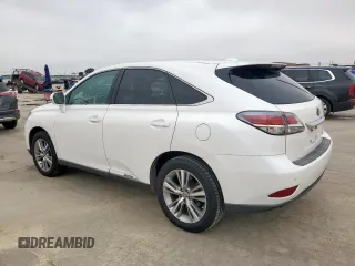 2015 Lexus RX 450h with VIN 2T2ZB1BA2FC003943, listed as a Copart auction lot 51186155 with 102,272 mi miles and Salvage title. Bid and sale history available at DreamBid. Image 2.