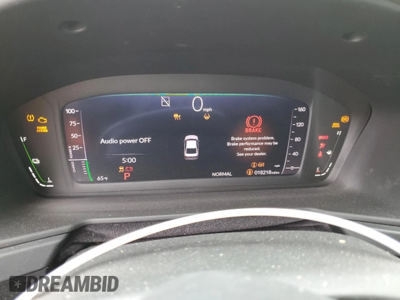 2023 Honda Accord Sport with VIN 1HGCY2F52PA058802, listed as a Copart auction lot 55868395 with 18,218 mi miles and Salvage title. Bid and sale history available at DreamBid. Image 9.
