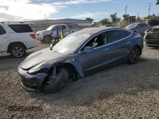 2018 Tesla Model 3 Long Range Battery with VIN 5YJ3E1EA2JF038886, listed as a Copart auction lot 52436365 with 47,548 mi miles and Salvage Title. Bid and sale history available at DreamBid. Image 1.