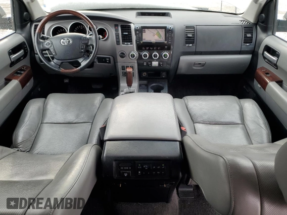 2012 Toyota Sequoia Platinum with VIN 5TDDY5G1XCS068250, listed as a Copart auction lot 89278355 with 152,202 mi miles and Clean Title. Bid and sale history available at carsss.com. Image 8.