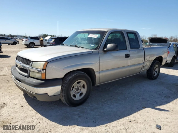 2004 Chevrolet Silverado 1500 Work Truck with VIN 1GCEC19XX4Z201974, listed as a Copart auction lot 46667775 with 188,342 mi miles and Salvage Title. Bid and sale history available at carsss.com. Image 1.
