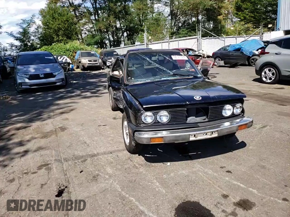 1987 BMW 3 Series 325 with VIN WBAAB5407H9692655, listed as a Copart auction lot 68127684 with 271,481 mi miles and Salvage Title. Bid and sale history available at carsss.com. Image 10.
