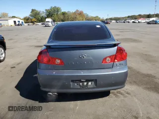 2006 Infiniti G35 with VIN JNKCV51F86M611859, listed as a Copart auction lot 74530294 with 138,029 mi miles and Salvage Title. Bid and sale history available at DreamBid. Image 6.