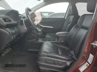 2015 Honda CR-V EX-L with VIN 5J6RM4H78FL121106, listed as a Copart auction lot 50374765 with 33,208 mi miles and Salvage Title. Bid and sale history available at carsss.com. Image 7.