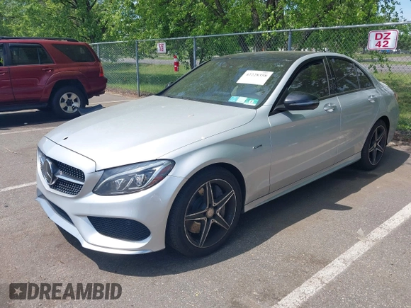 2016 Mercedes-Benz C 450 AMG z VIN 55SWF6EB2GU130541, wystawiony jako IAAI lot #42228358 z przebiegiem 120 970 mil mil oraz . Historia ofert i sprzedaży dostępna na DreamBid. Obrazek 2.