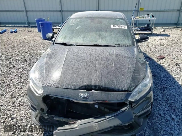 2020 Kia Forte GT-Line with VIN 3KPF34AD0LE221572, listed as a Copart auction lot 46538945 with 73,294 mi miles and Salvage Title. Bid and sale history available at carsss.com. Image 11.