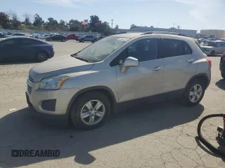 2016 Chevrolet Trax LT with VIN 3GNCJLSBXGL263935, listed as a Copart auction lot 52464275 with 114,586 mi miles and Clean Title. Bid and sale history available at carsss.com. Image 1.