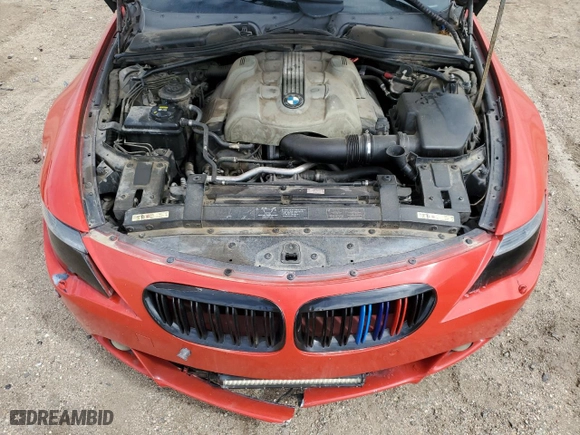 2004 BMW 6 Series 645Ci with VIN WBAEK73414B321494, listed as a Copart auction lot 48622035 with 221,764 mi miles and Clean Title. Bid and sale history available at carsss.com. Image 11.