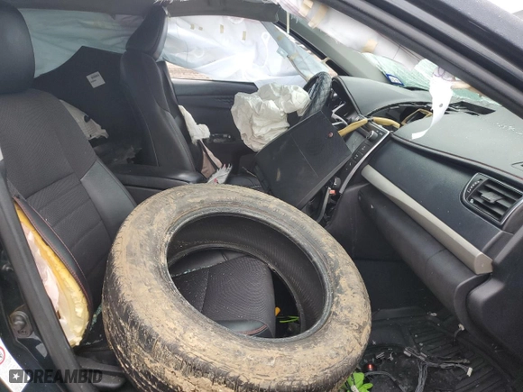 2017 Toyota Camry XLE with VIN 4T1BF1FK9HU414318, listed as a Copart auction lot 47051935 with 0 mi miles and Salvage Title. Bid and sale history available at carsss.com. Image 7.